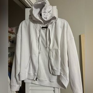 AMERICAN EAGLE cropped full zip jacket